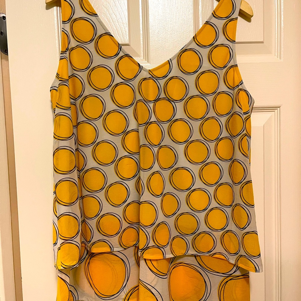 Cute Layered Dot Tank Top